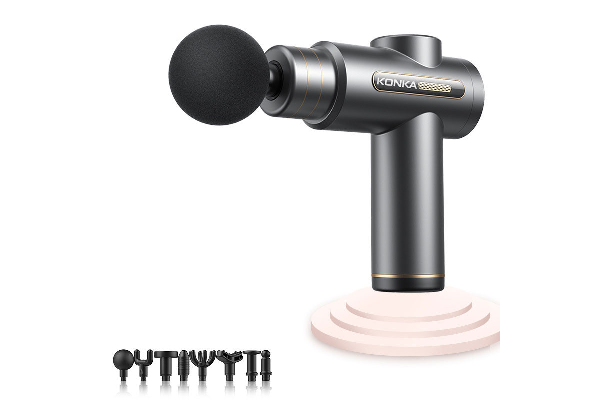 Портативный массажер Konka Muscle Fascial Massager TY-750 (8 насадок) в ...